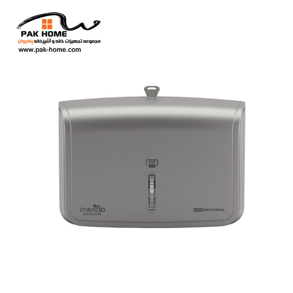 جا دستمال کاغذی ایمن آب مدل ورونا (تیتانیوم)