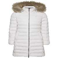 کاپشن زنانه Tjw Essential Hooded Down کت Tommy Hilfiger