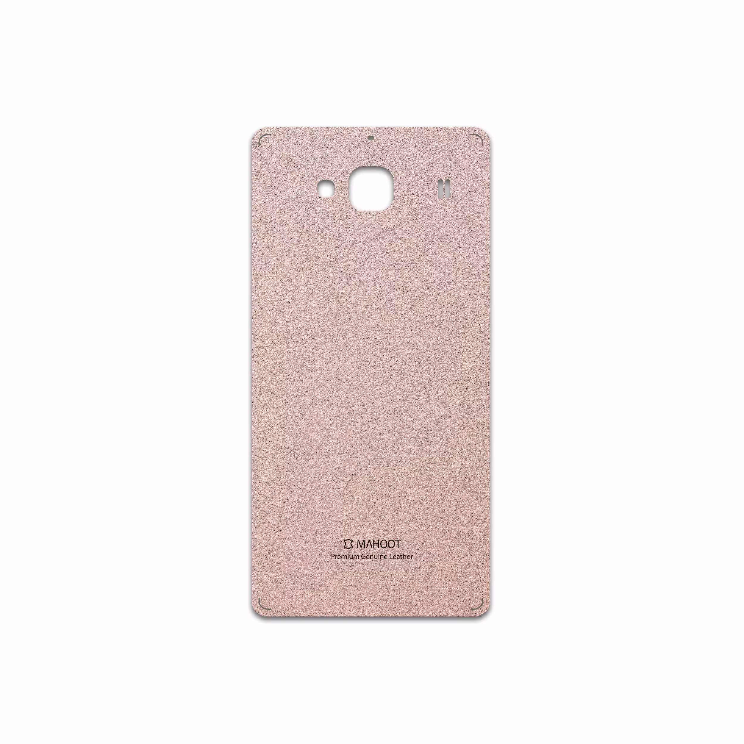 برچسب پوششی ماهوت مدل Rose Gold Leather مناسب برای گوشی موبایل شیائومی Redmi 2