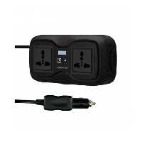 شارژر فندکی و چند راهی برق خودرو گرین لاین Green Lion GC-233 Power Inverter توان 200 وات