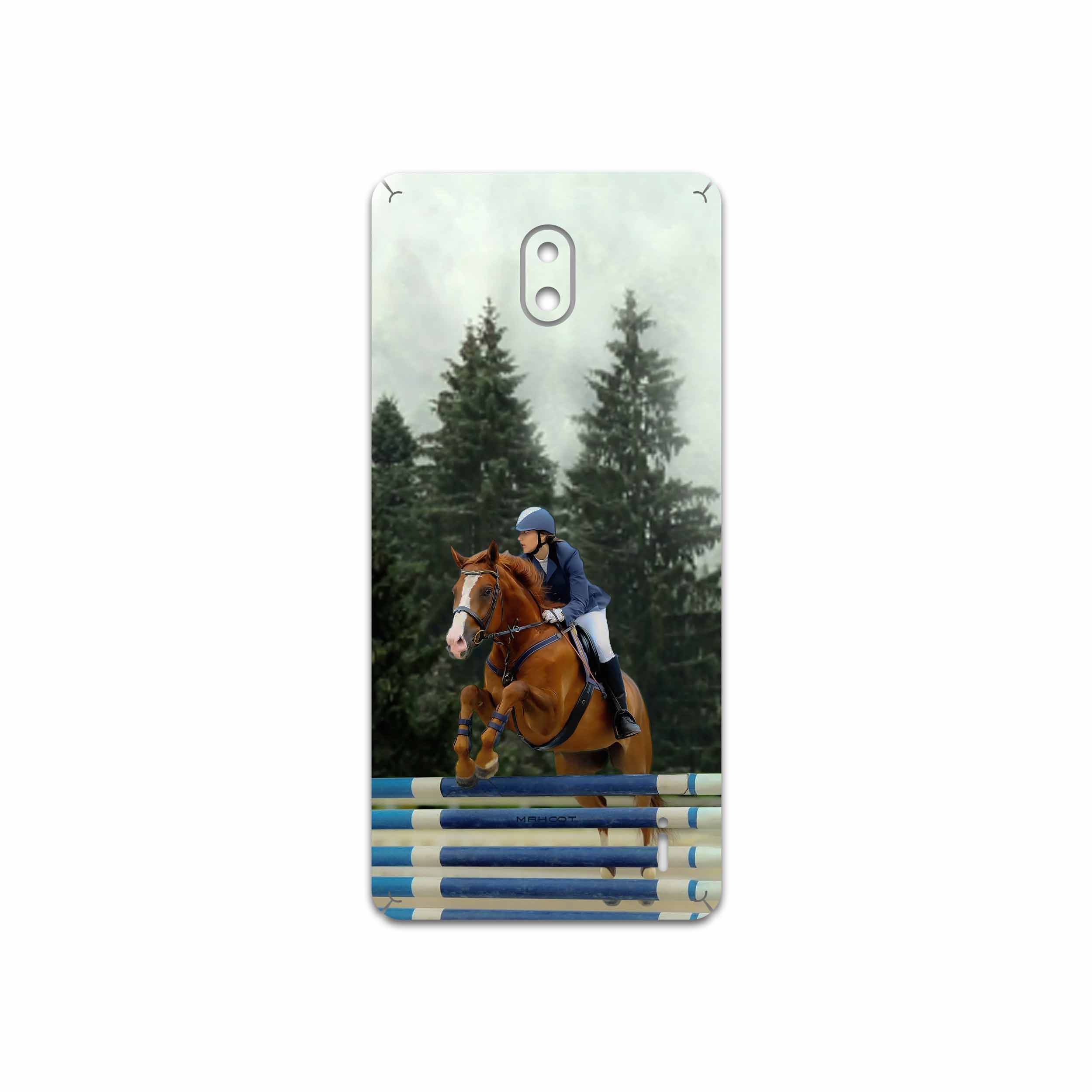 برچسب پوششی ماهوت مدل Equestrianism مناسب برای گوشی موبایل نوکیا 1 Plus