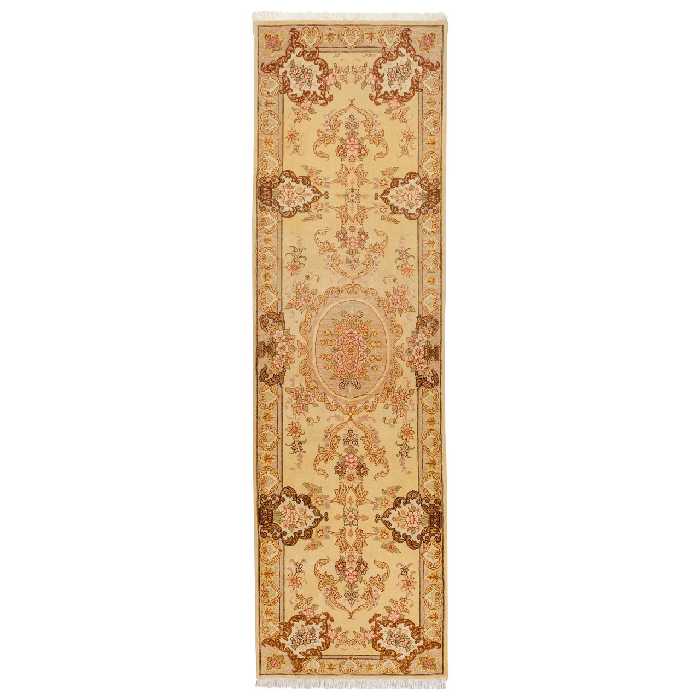 فرش دستباف کناره طول سه و نیم متر سی پرشیا کد 701218