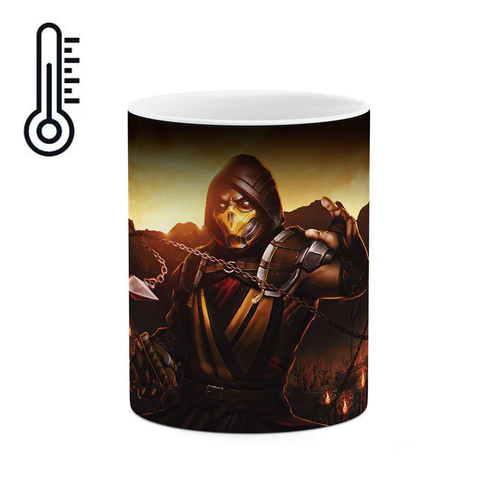 ماگ حرارتی طرح اسکورپین مدل mgph02765