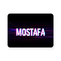 برچسب تاچ پد دسته بازی پلی استیشن 4 ونسونی طرح Mostafa