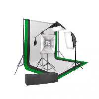 کیت نور ثابت سه شاخه حرفه ای 14 لامپ   فون