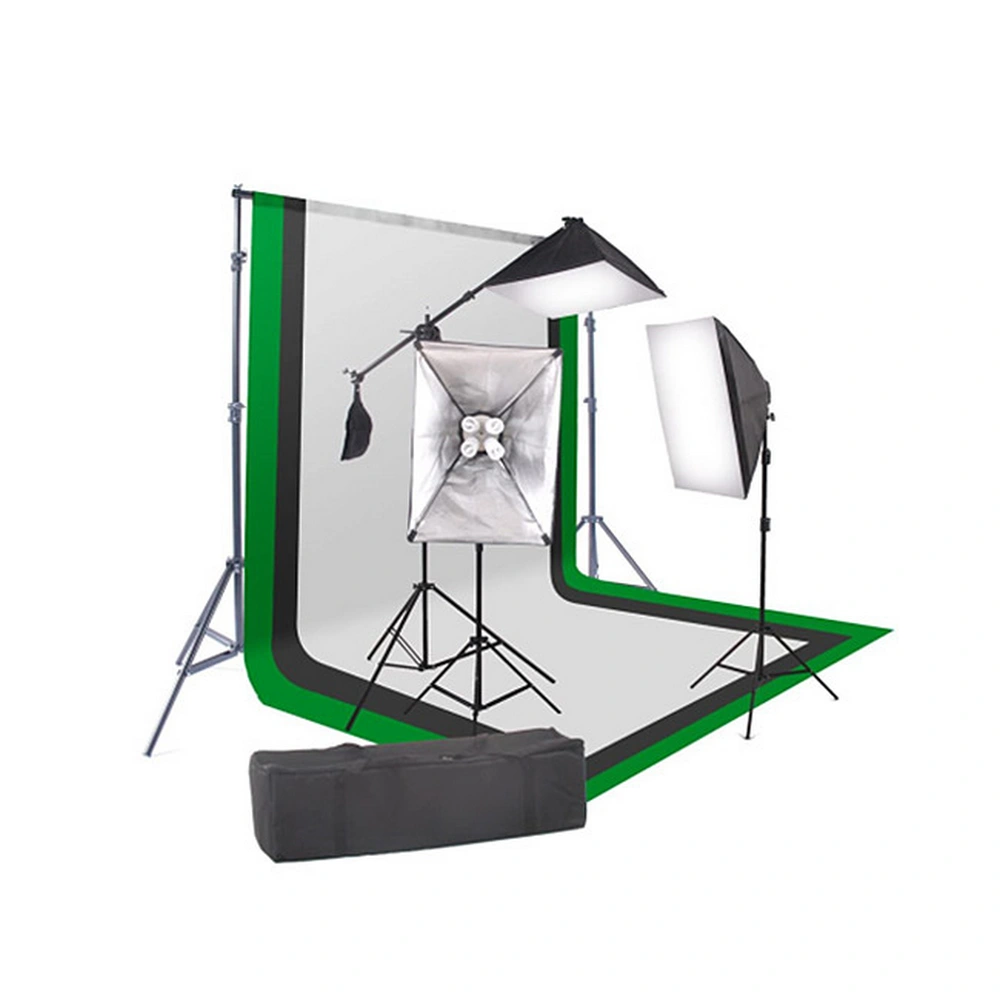 کیت نور ثابت سه شاخه حرفه ای 14 لامپ   فون