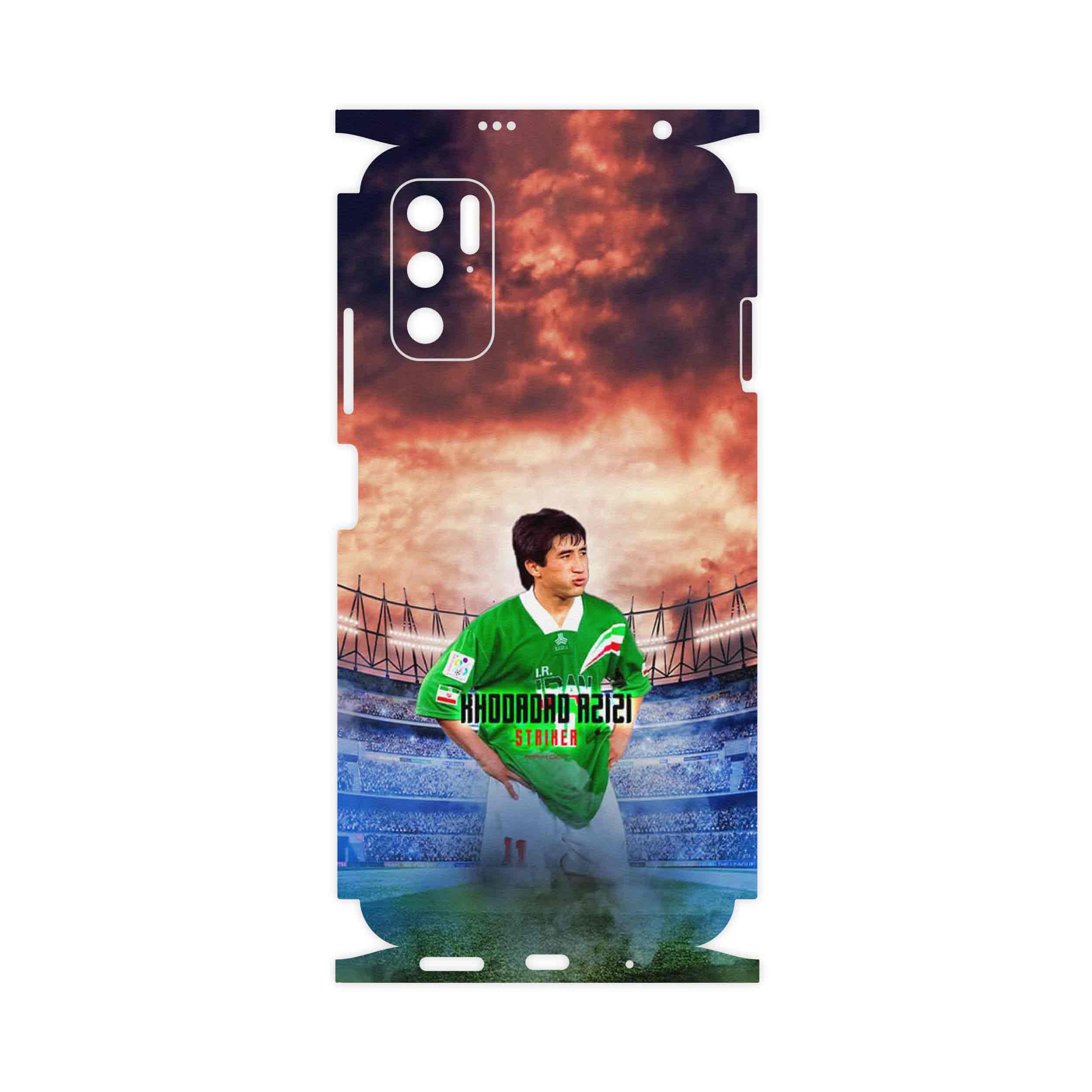 برچسب پوششی ماهوت مدل Khodadad Azizi-FullSkin مناسب برای گوشی موبایل شیائومی Redmi Note 11SE