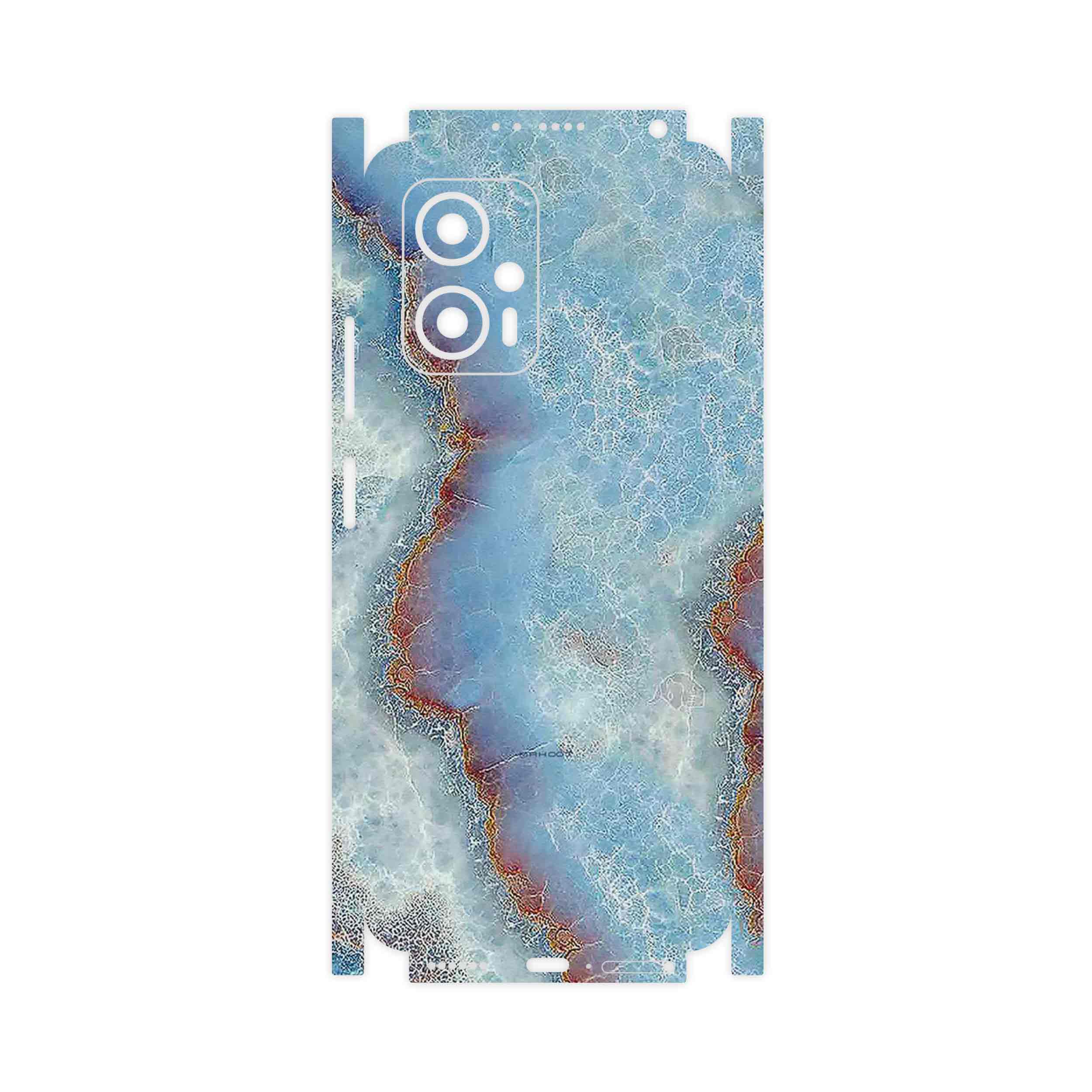 برچسب پوششی ماهوت مدل Blue_Ocean_Marble-FullSkin مناسب برای گوشی موبایل شیائومی Poco X4 GT