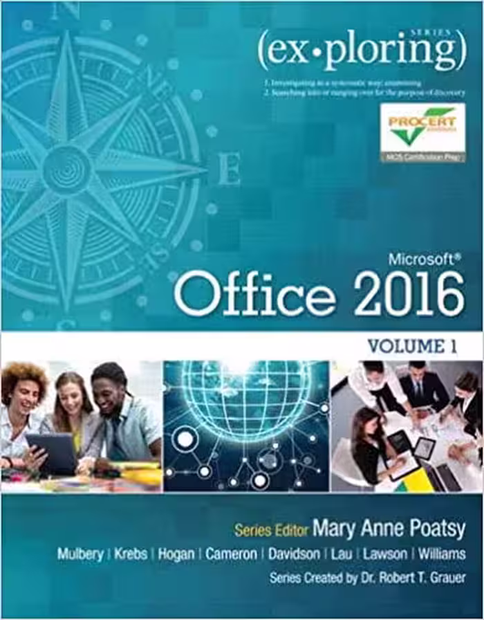 خرید و دانلود نسخه کامل کتاب Exploring Microsoft Office 2016 Volume 1 (Exploring for Office 2016 Series) - PDF