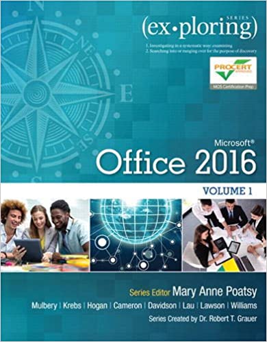 خرید و دانلود نسخه کامل کتاب Exploring Microsoft Office 2016 Volume 1 (Exploring for Office 2016 Series) - PDF