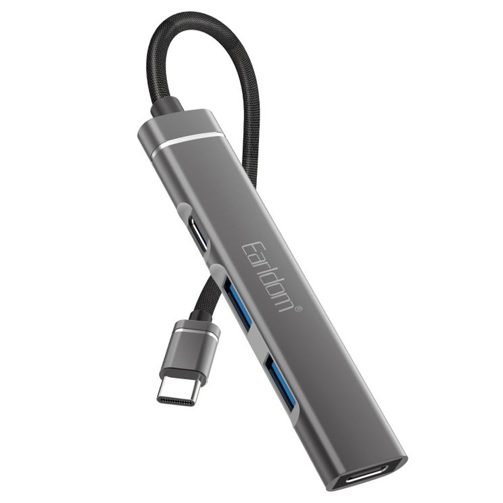 هاب تایپ سی 4 پورت ارلدام مدل ET-HUB19