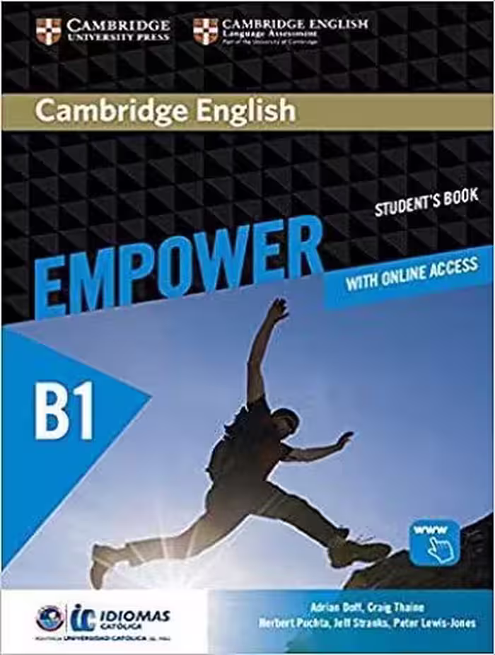 Cambridge English Empower Pre intermediate B1 S B   W B کتاب ایمپاور  B1 ( چاپ رنگی کتاب دانش آموز با کتاب کار و سی دی)