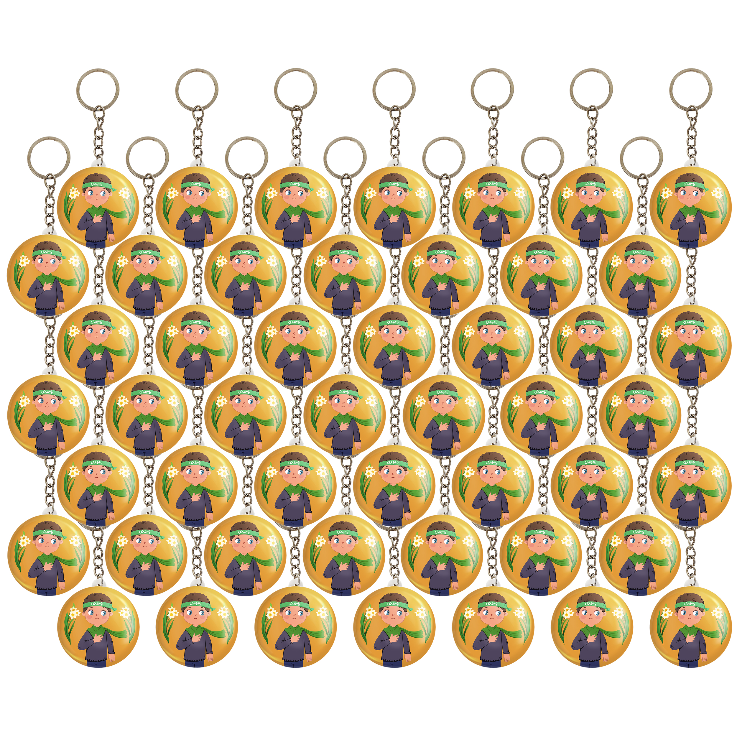 جاکلیدی خندالو مدل کودکانه میلاد امام زمان نیمه شعبان کد 25526 بسته 49 عددی