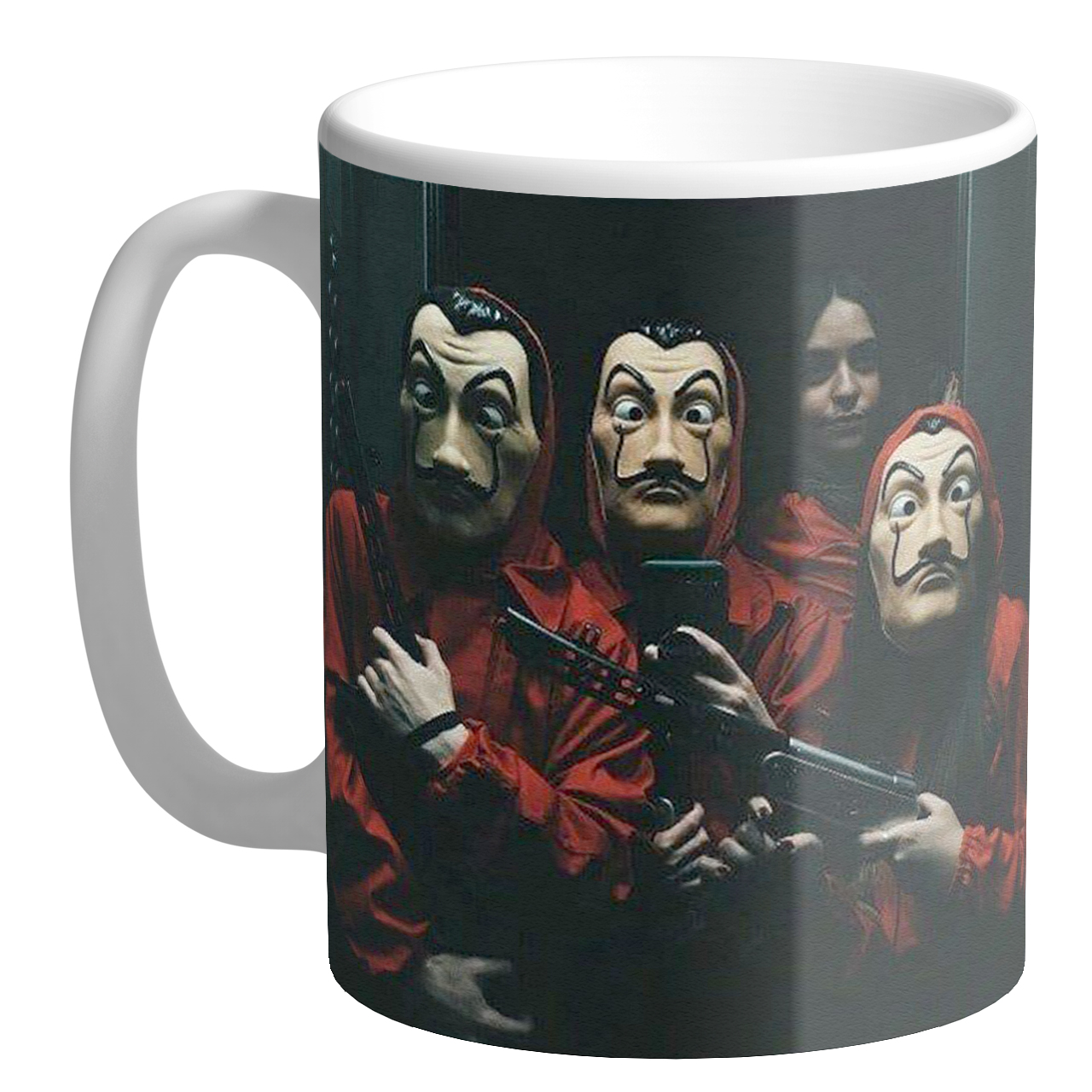 ماگ طرح سریال money heist کد L1059