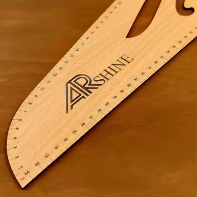 خط کش خیاطی آرشاین مدل AR1FU