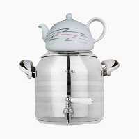 کتری قوری شیردار دستی لوکس کد 002