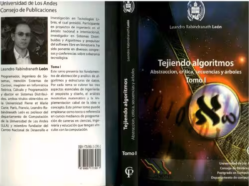 خرید و دانلود نسخه کامل کتاب Tejiendo Algoritmos