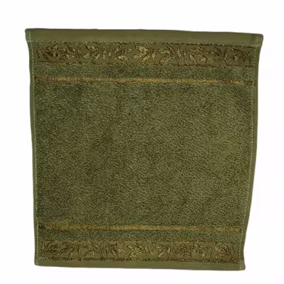 حوله دستی بهباف اذر تبریز مدل مروارید سایز 30x30 سانتی متر