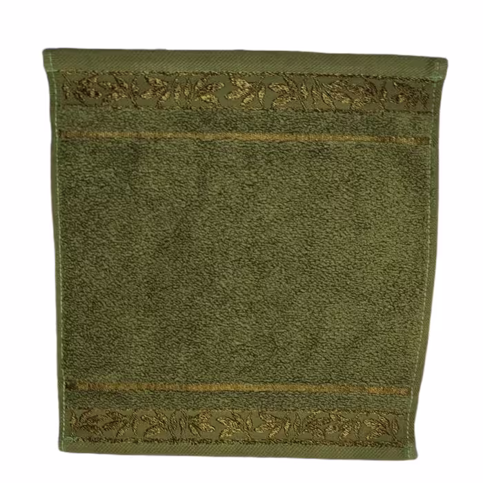 حوله دستی بهباف اذر تبریز مدل مروارید سایز 30x30 سانتی متر