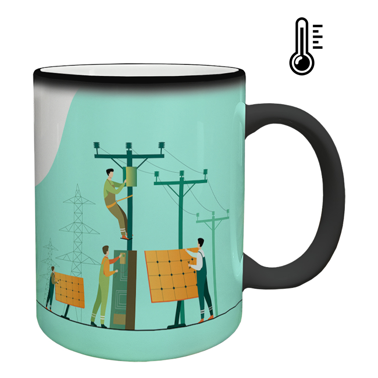 ماگ حرارتی مدل مهندس کد 91