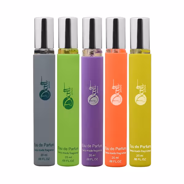 عطر جیبی دکلت مدل FREEDOMM  حجم 20 میلی لیتر مجموعه 5 عددی