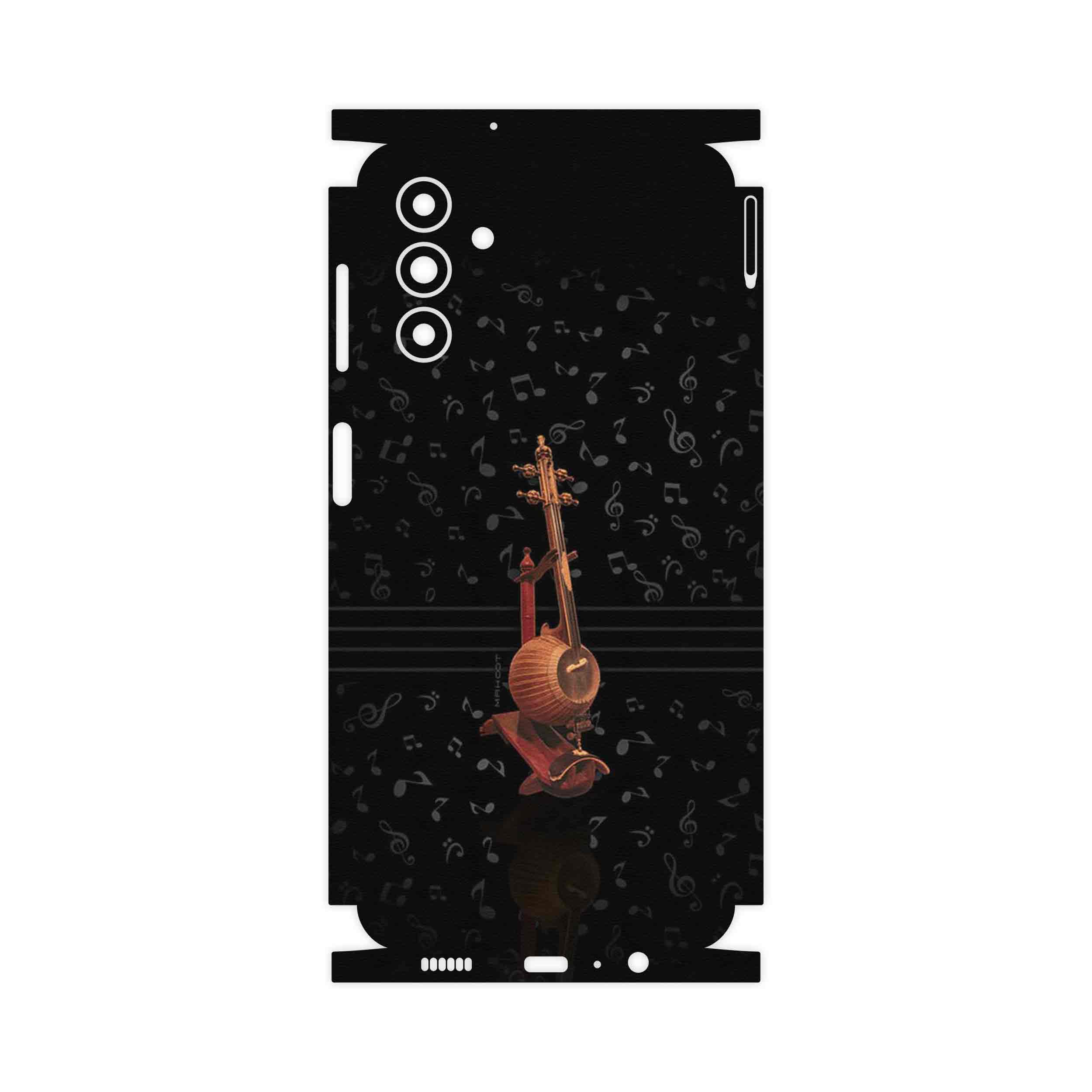 برچسب پوششی ماهوت مدل Persian_Fiddle_Instrument-FullSkin مناسب برای گوشی موبایل سامسونگ Galaxy A04s