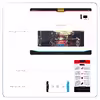 برچسب پوششی ماهوت مدل Drum Kit مناسب برای تبلت اچ تی سی Nexus 9 2014