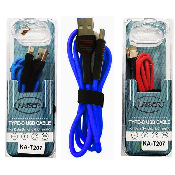 کابل شارژ Type-C کایزر KAISER KA-T207