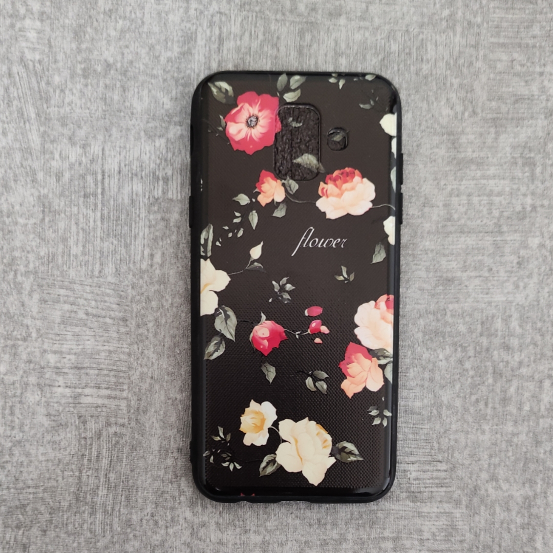 کاور طرح گل مدل S01 مناسب برای گوشی موبایل سامسونگ Galaxy A6