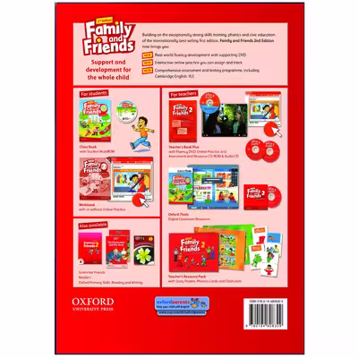 کتاب Family and Friends 2nd 2 اثر Naomi Simmons انتشارات هدف نوین