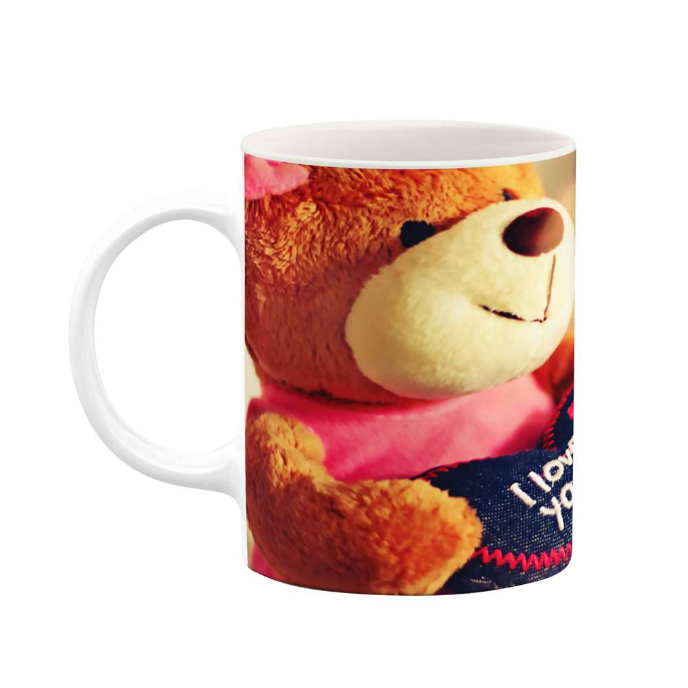 ماگ طرح خرس عروسکی مدل mgs06102