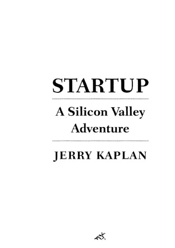 خرید و دانلود نسخه کامل کتاب Startup A Silicon Valley Adventure