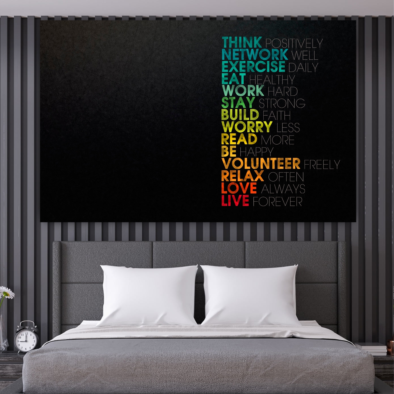 تابلو بوم طرح جملات انگیزشی کد PB360