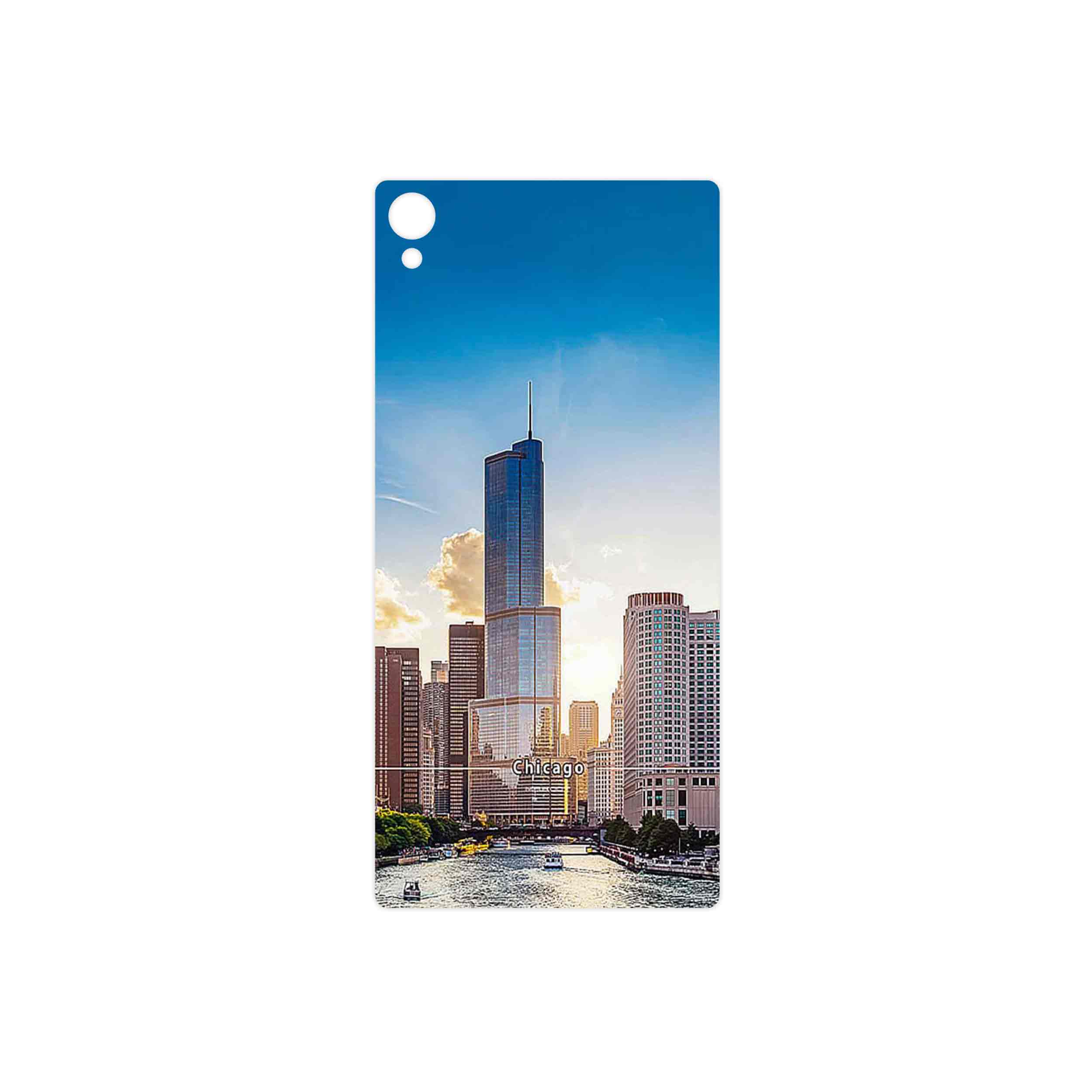 برچسب پوششی ماهوت مدل City of Chicago مناسب برای گوشی موبایل سونی Xperia Z3