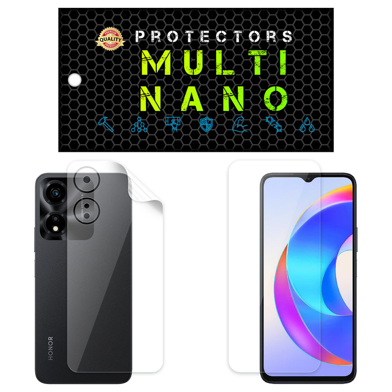 محافظ صفحه نمایش مولتی نانو مدل X-SFT مناسب برای گوشی موبایل آنر X5 Plus به همراه محافظ پشت | کالا برتری