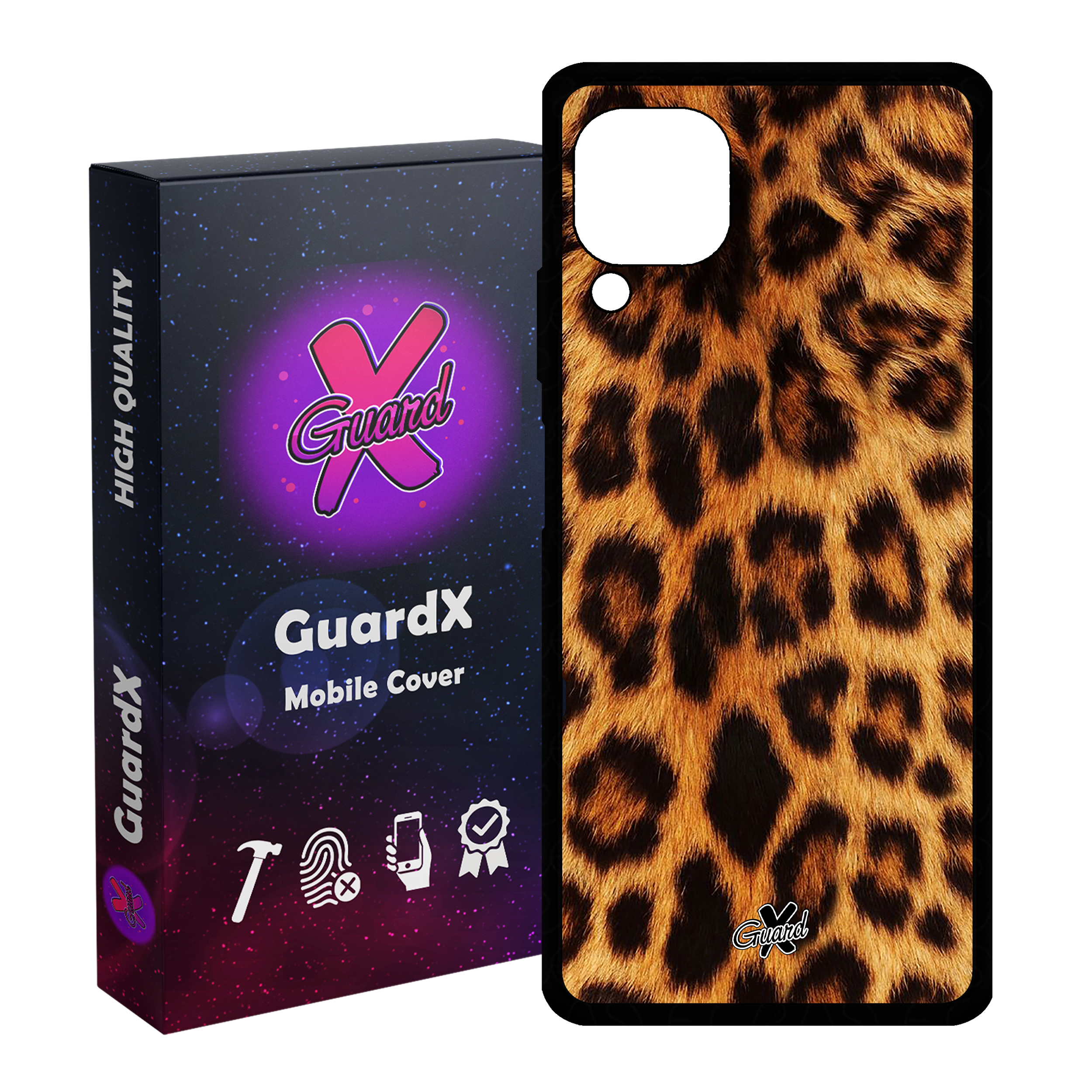 کاور گارد ایکس طرح Leopard مدل Glass10095 مناسب برای گوشی موبایل هوآوی Nova 7i / Nova 6 SE / P40 Lite