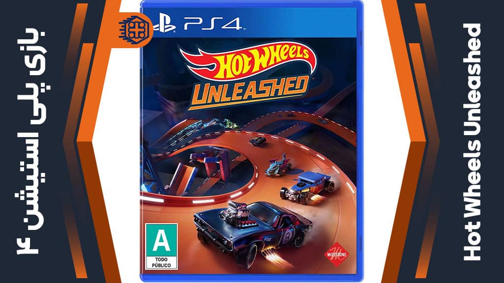 دیسک بازی Hot Wheels Unleashed – مخصوص PS4