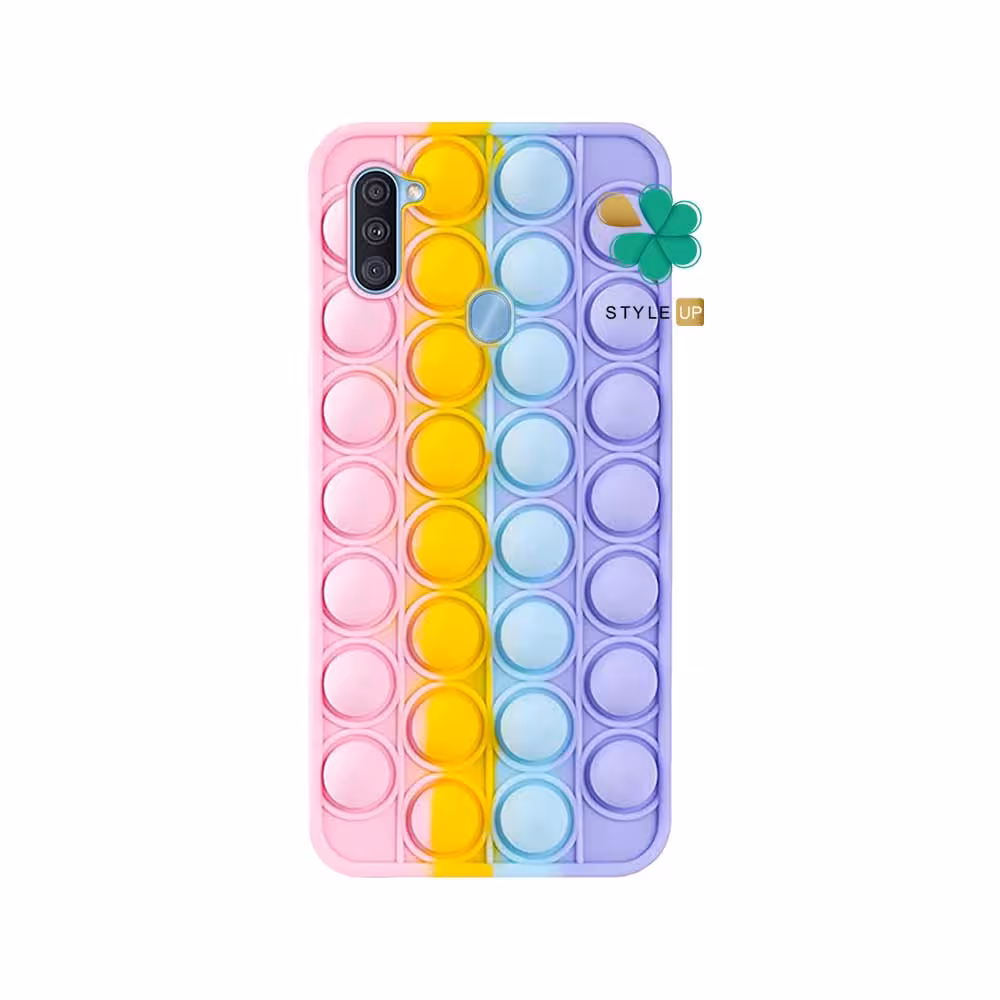 قاب ضد استرس گوشی سامسونگ Samsung Galaxy M11 مدل رنگین کمانی