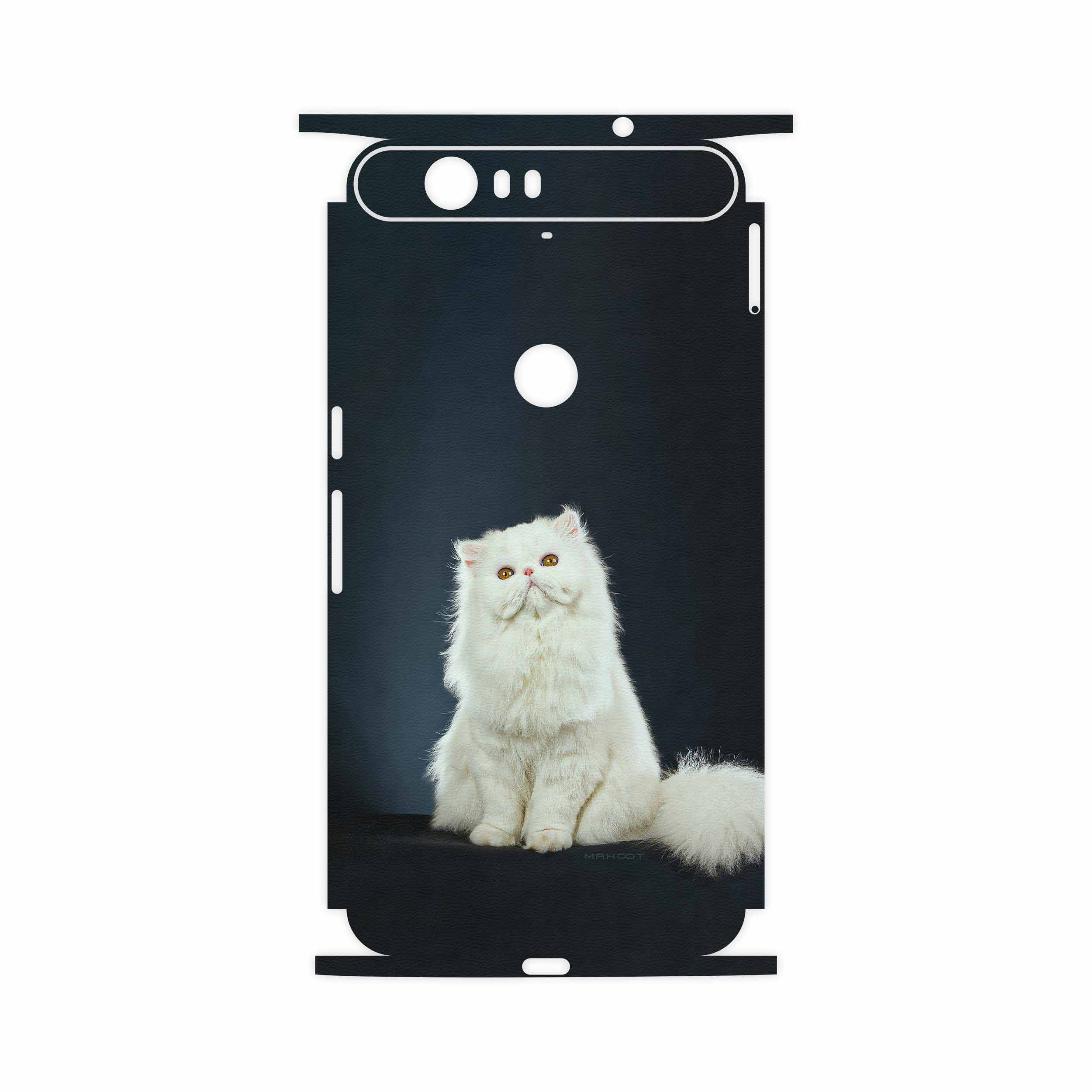برچسب پوششی ماهوت مدل Persian cat-FullSkin مناسب برای گوشی موبایل گوگل Nexus 6P