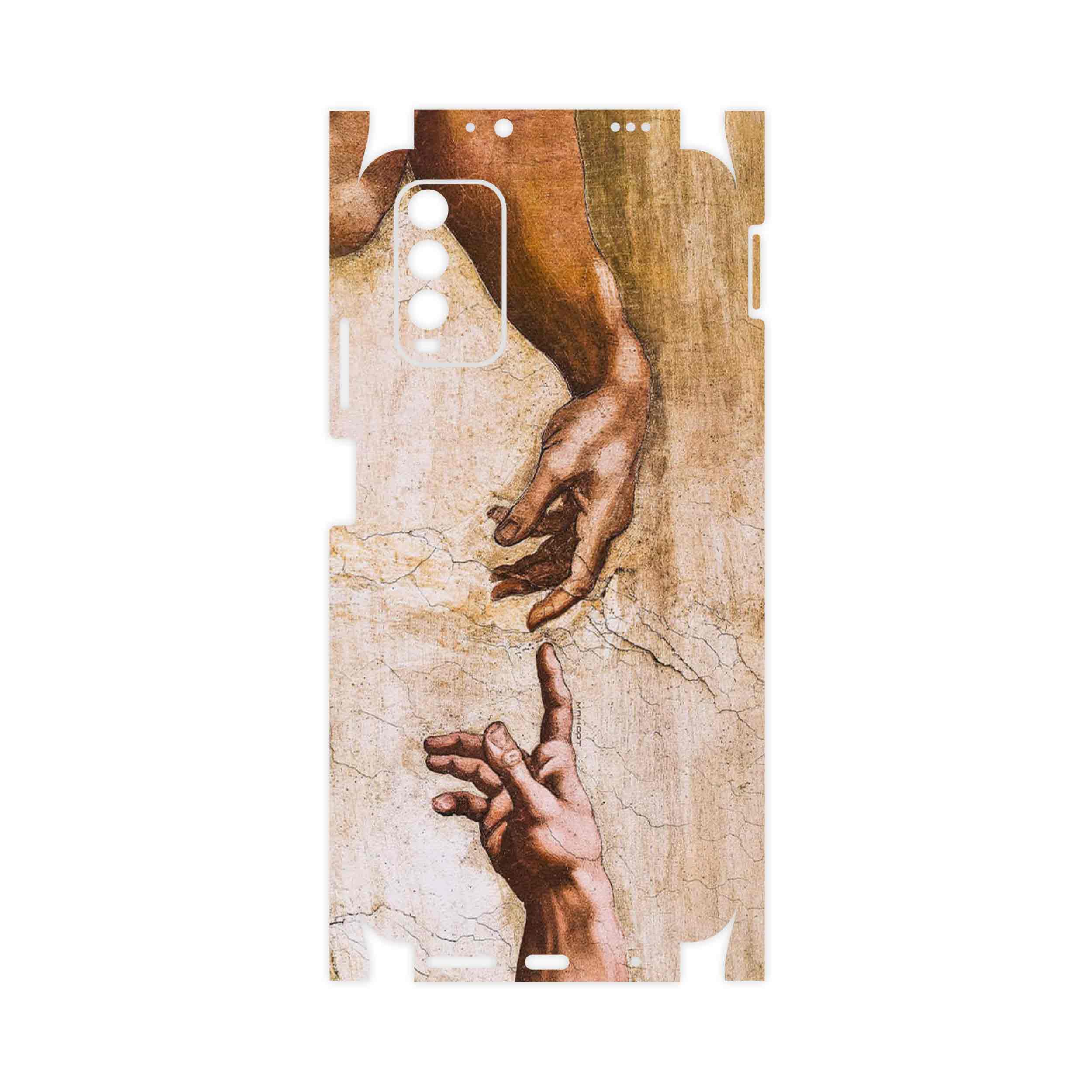 برچسب پوششی ماهوت مدل The Creation of Adam of MichelAnge-FullSkin مناسب برای گوشی موبایل شیائومی Redmi 9T