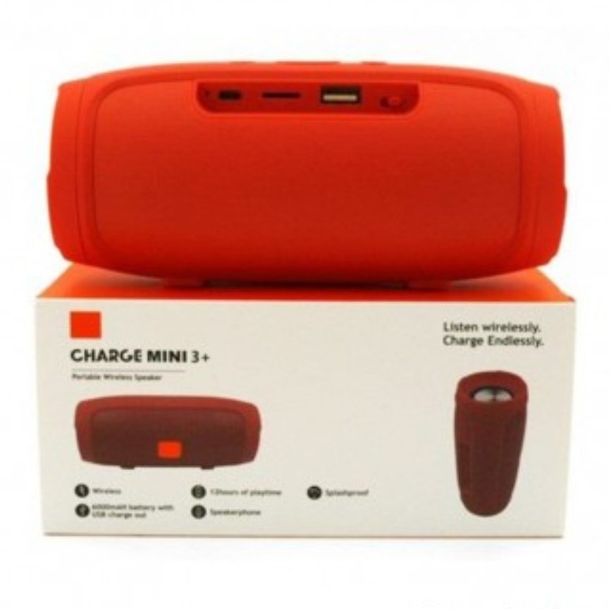اسپیکر بلوتوثی جی بی ال  JBL Charge mini 3 plus فلش رم خور اسپیکر ارزان بلندگو
