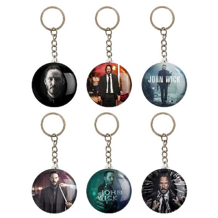 جاکلیدی خندالو طرح جان ویک کد 167A مجموعه 6 عددی