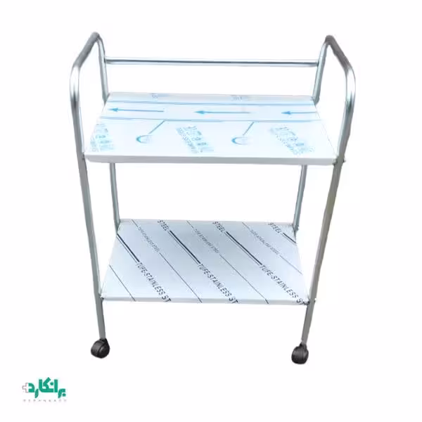 ترالی پانسمان چرخ دار ساده