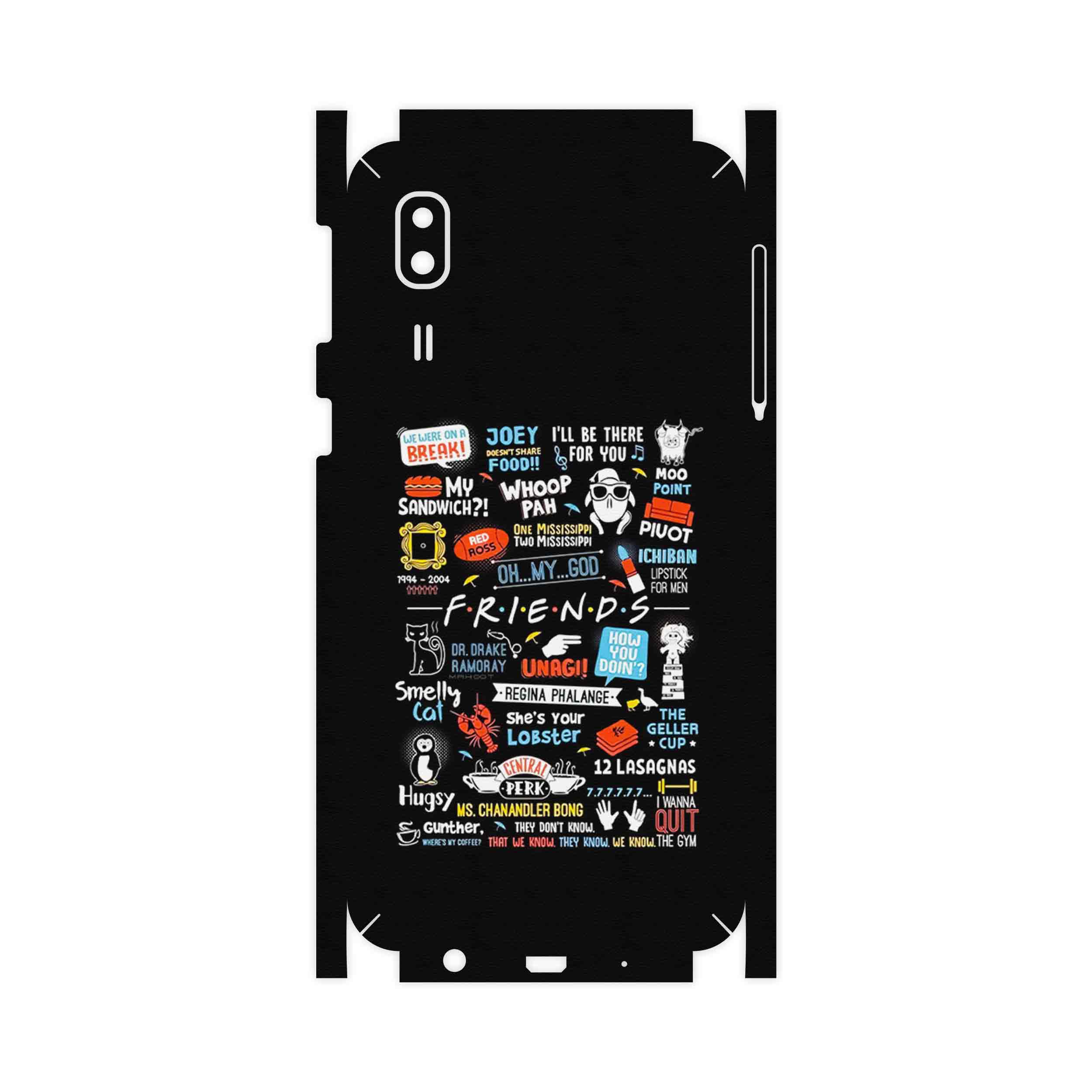 برچسب پوششی ماهوت مدل Friends 2-FullSkin مناسب برای گوشی موبایل سامسونگ Galaxy A2 Core