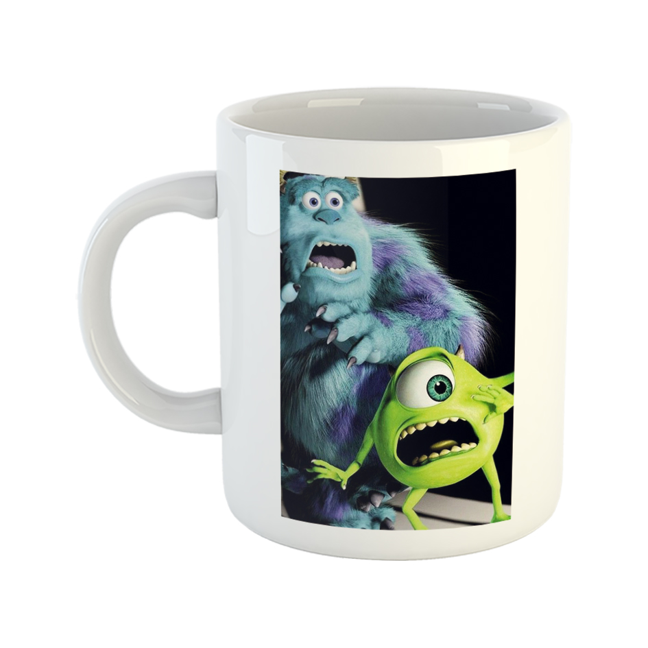 ماگ طرح کارتونی مدل کارخانه هیولا سازی MC2