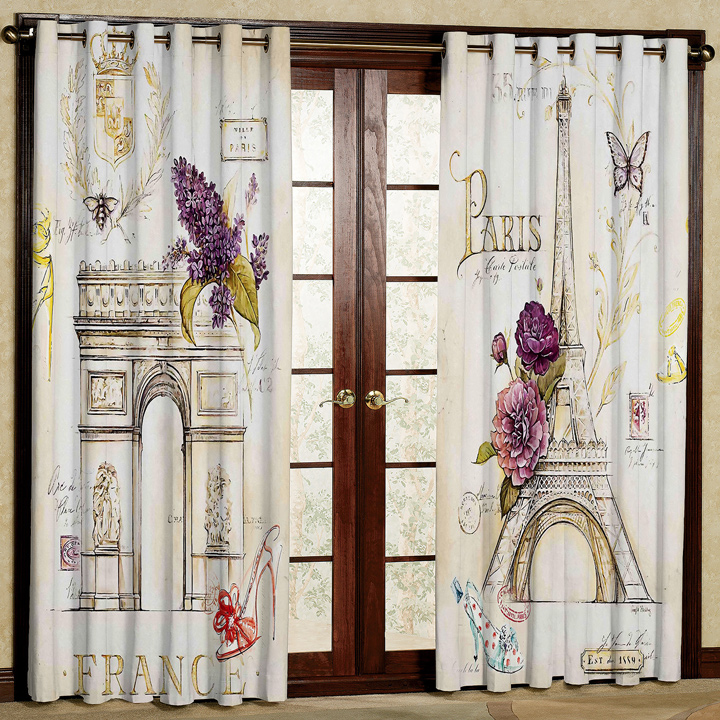 پرده پانچی کد 5125 سایز 280x140 سانتی متر 