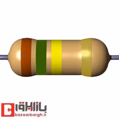 مقاومت 150 کیلو اهم 1/4 وات 5 درصد
