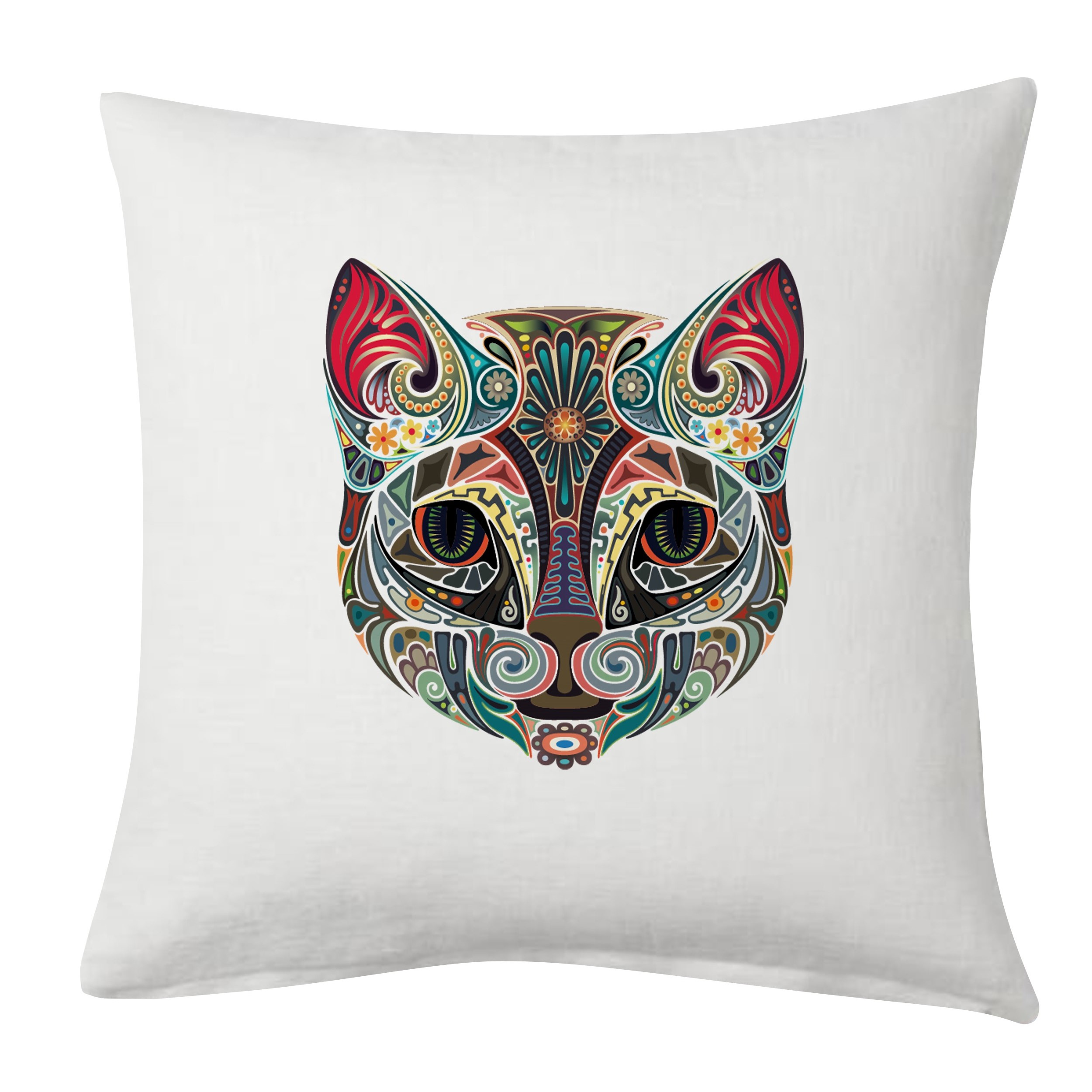 کاور کوسن مدل گربه رنگین