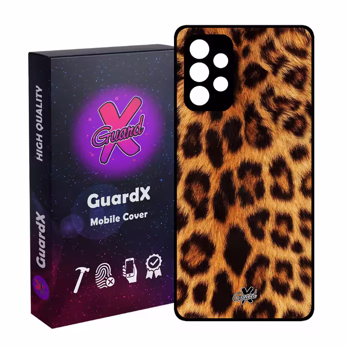 کاور گارد ایکس طرح Leopard مدل Glass10095 مناسب برای گوشی موبایل سامسونگ Galaxy A32 5G