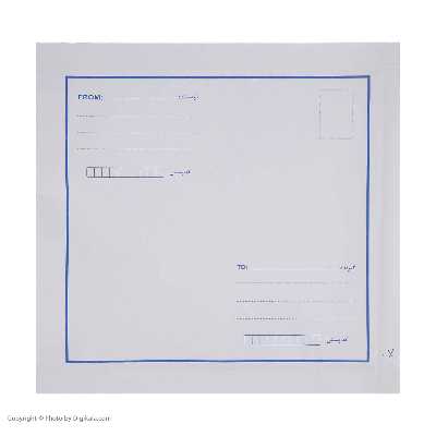 پاکت نامه پستی مدل نایلونی سایز B4 بسته 100 عددی